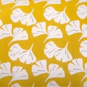 Ginko Mimosa Fan Floral Cotton Drapery Fabric by Premier Prints